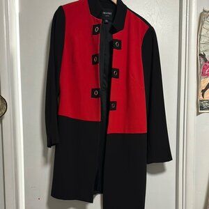 Insight Red and Black Women's Coat in size 14